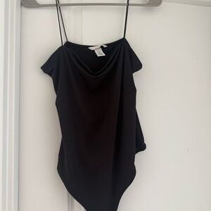 H&M Elegant Black Bodysuit